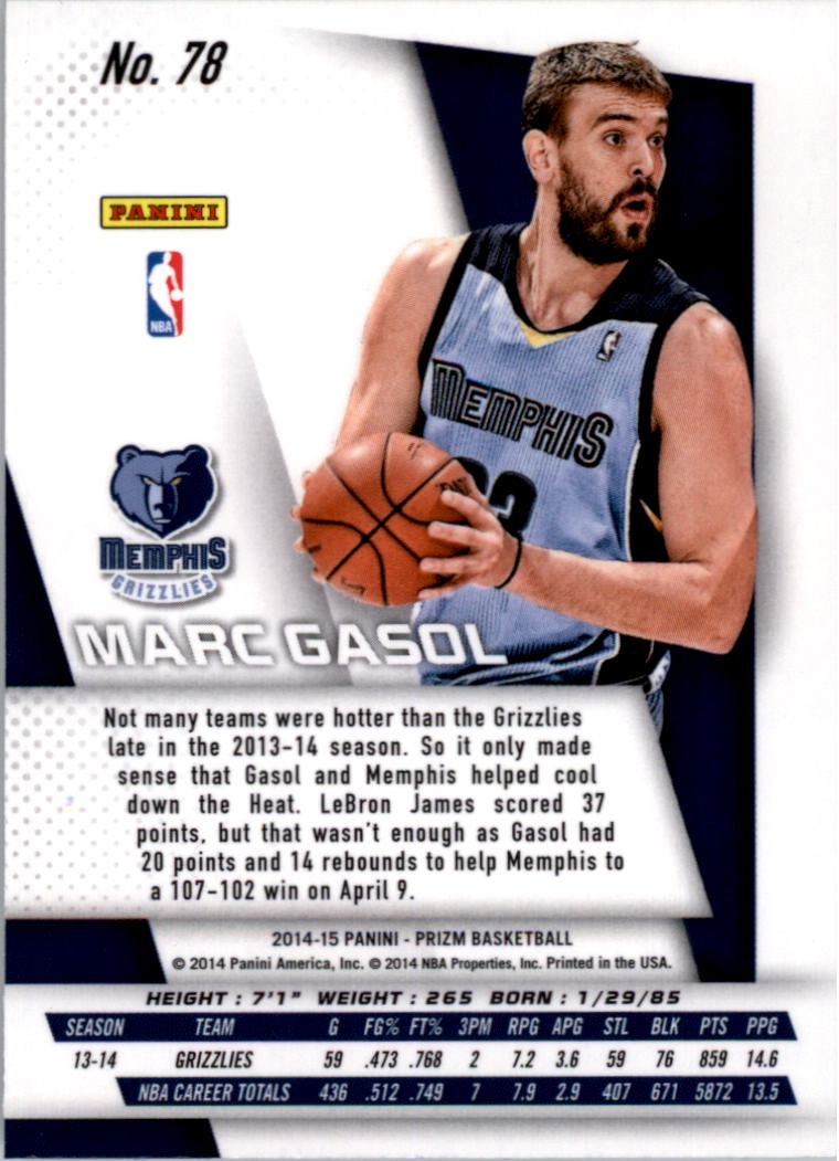 B3056- 2014-15 Panini Prizm Bk #s 1-300 +Inserts -You Pick- 15+ FREE US SHIP - Picture 137 of 457