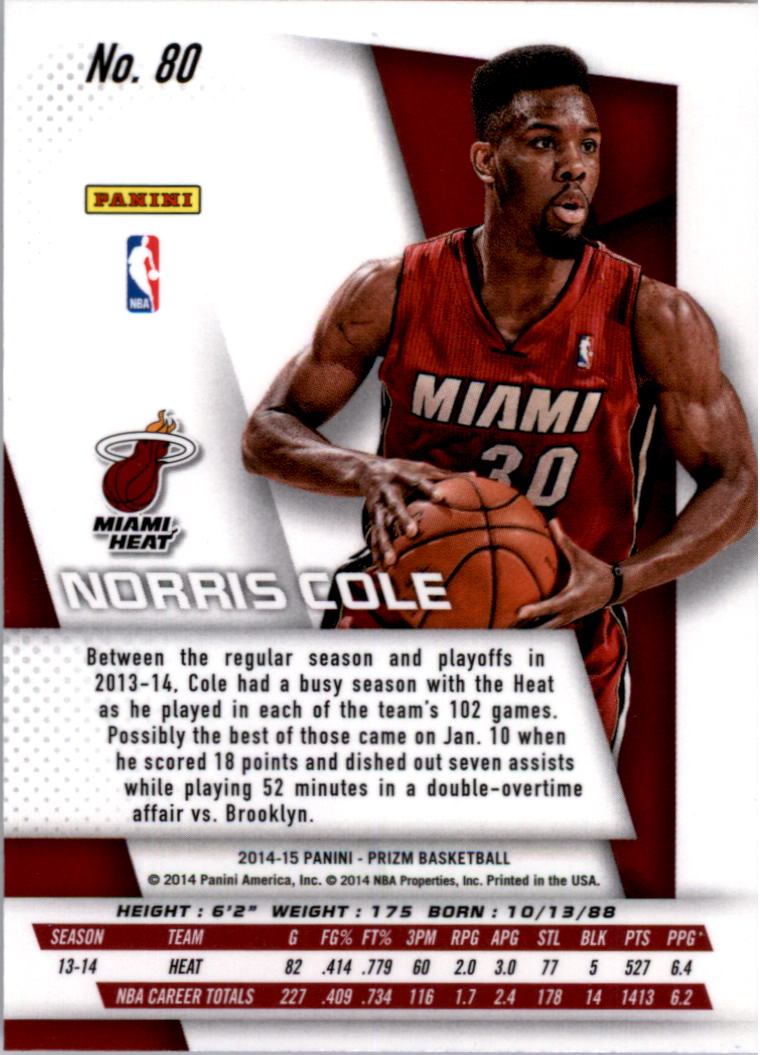 B3056- 2014-15 Panini Prizm Bk #s 1-300 +Inserts -You Pick- 15+ FREE US SHIP - Picture 139 of 457
