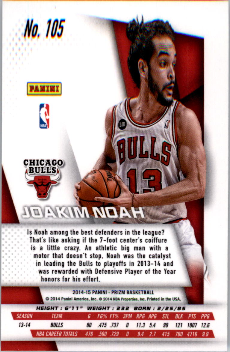 B3056- 2014-15 Panini Prizm Bk #s 1-300 +Inserts -You Pick- 15+ FREE US SHIP - Picture 173 of 457