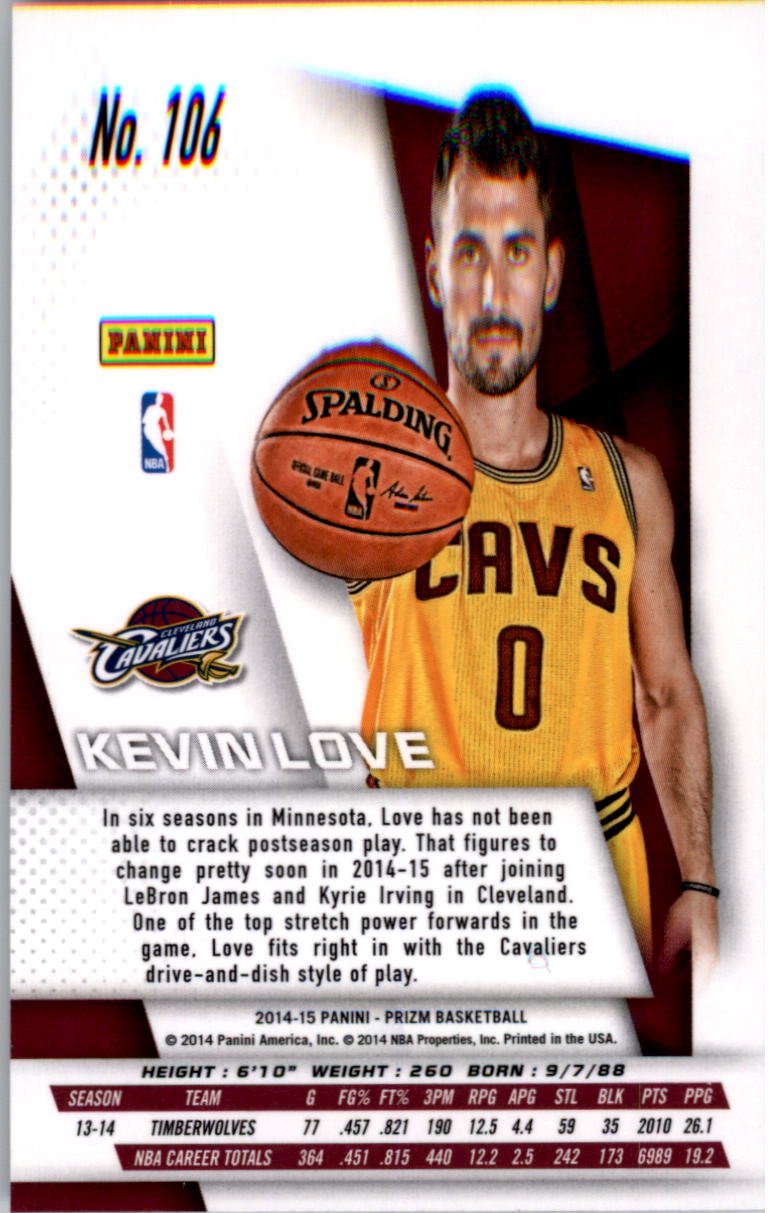B3056- 2014-15 Panini Prizm Bk #s 1-300 +Inserts -You Pick- 15+ FREE US SHIP - Picture 175 of 457