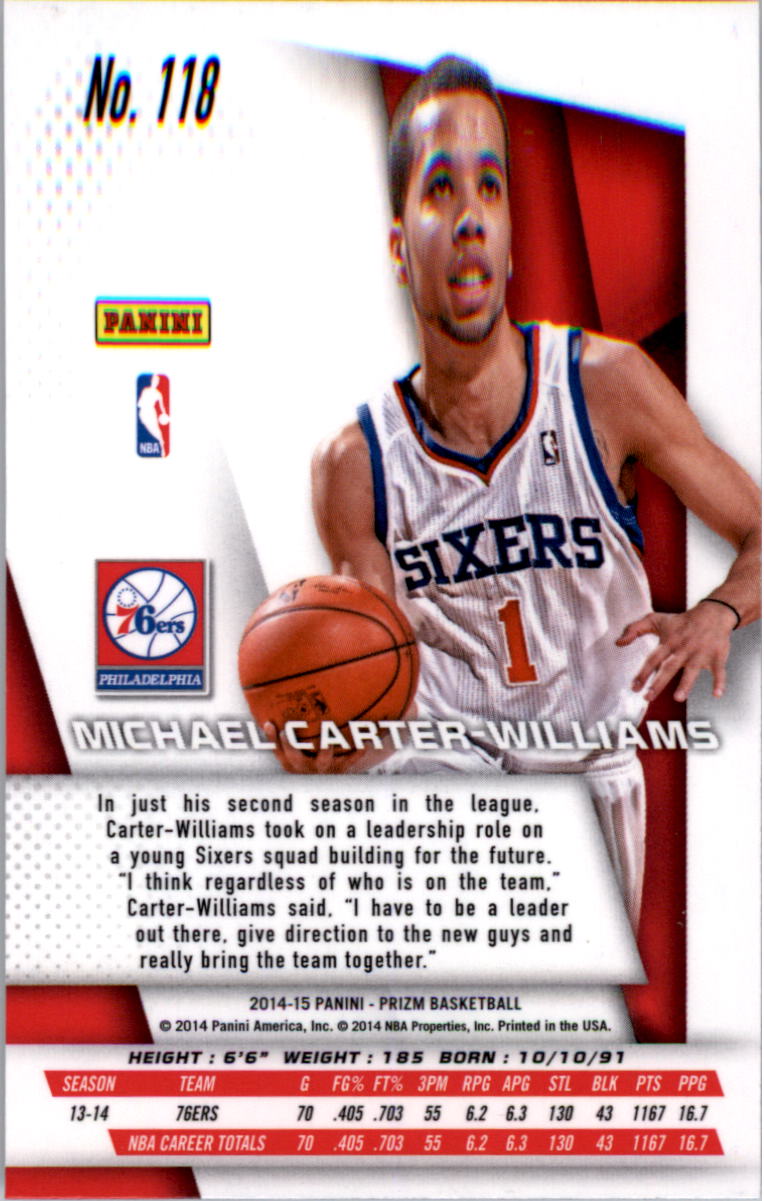 B3056- 2014-15 Panini Prizm Bk #s 1-300 +Inserts -You Pick- 15+ FREE US SHIP - Picture 197 of 457