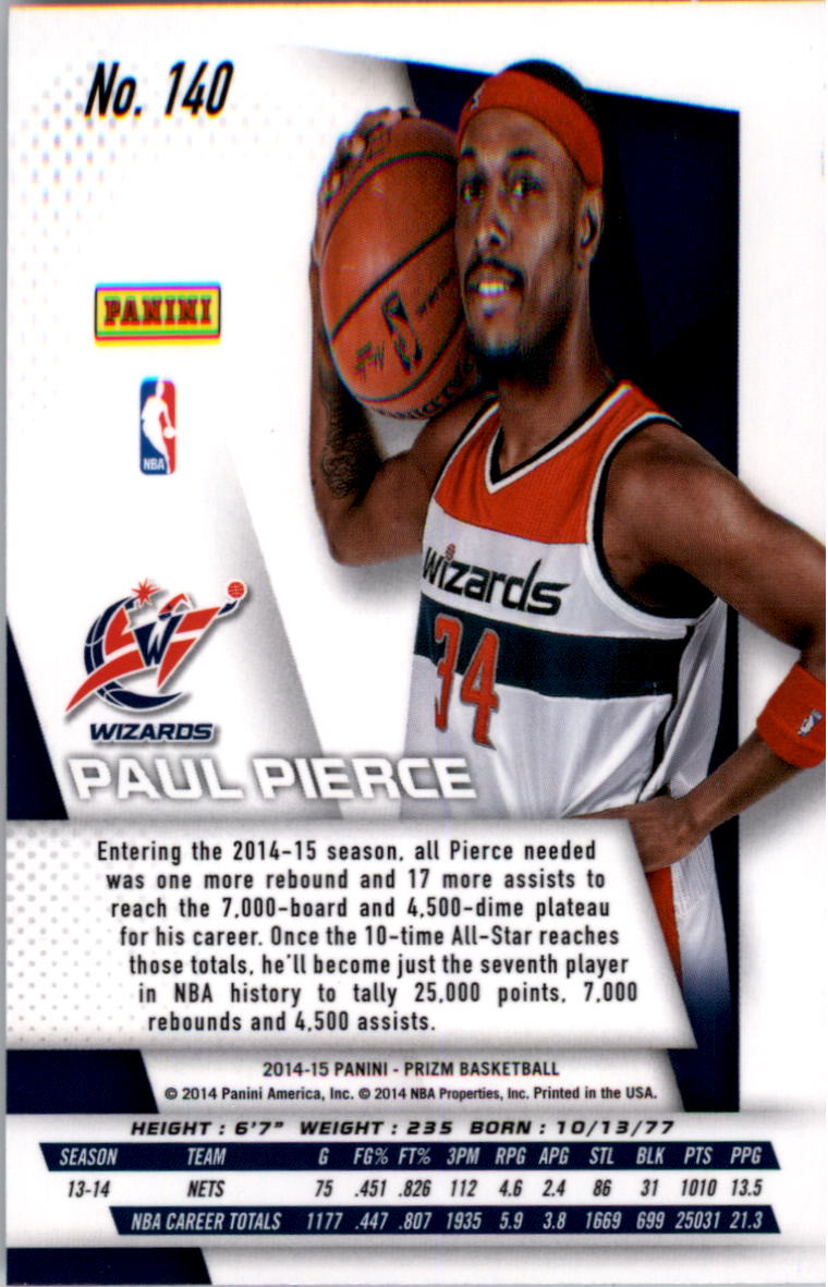 Paul Pierce cards (1999-2021) Celtics Nets - You Choose - Bild 335 von 360