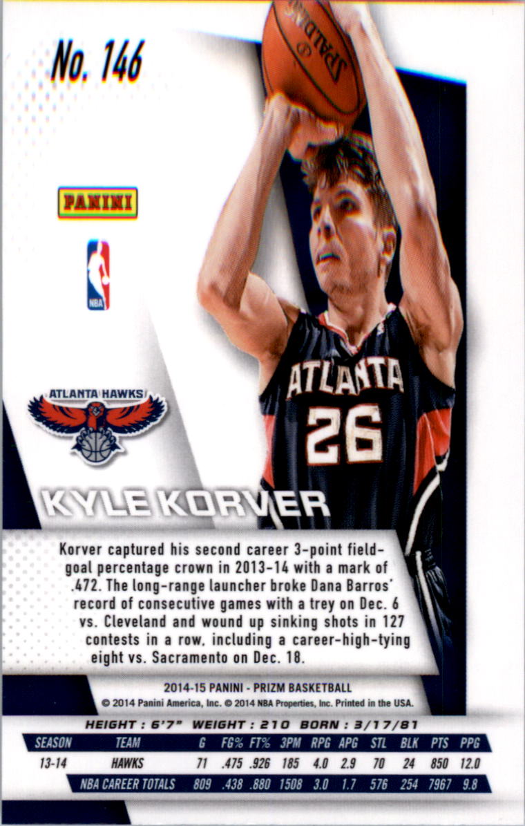 B3056- 2014-15 Panini Prizm Bk #s 1-300 +Inserts -You Pick- 15+ FREE US SHIP - Picture 239 of 457
