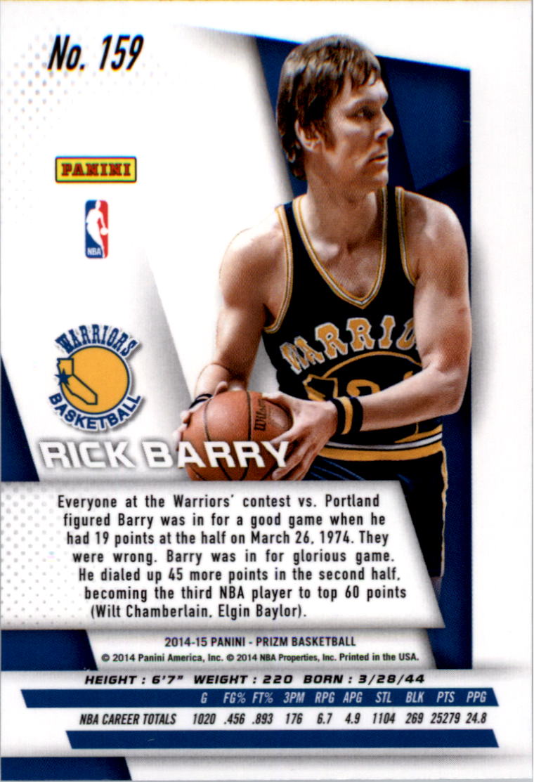 Rick Barry cards (1999-2014) Warriors Rockets - You Choose - Picture 27 of 27