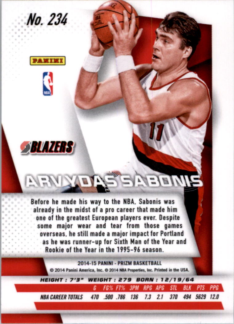 B3056- 2014-15 Panini Prizm Bk #s 1-300 +Inserts -You Pick- 15+ FREE US SHIP - Picture 373 of 457