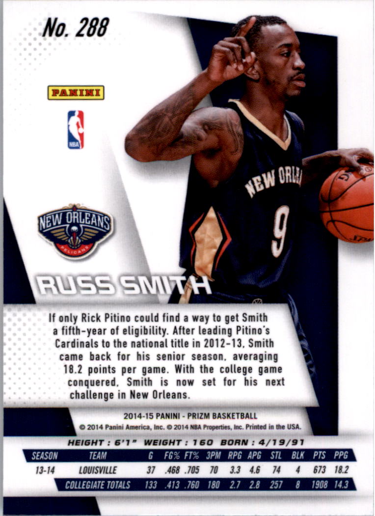 B3056- 2014-15 Panini Prizm Bk #s 1-300 +Inserts -You Pick- 15+ FREE US SHIP - Picture 411 of 457