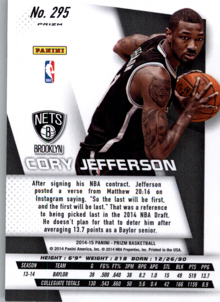 B3056- 2014-15 Panini Prizm Bk #s 1-300 +Inserts -You Pick- 15+ FREE US SHIP - Picture 428 of 457