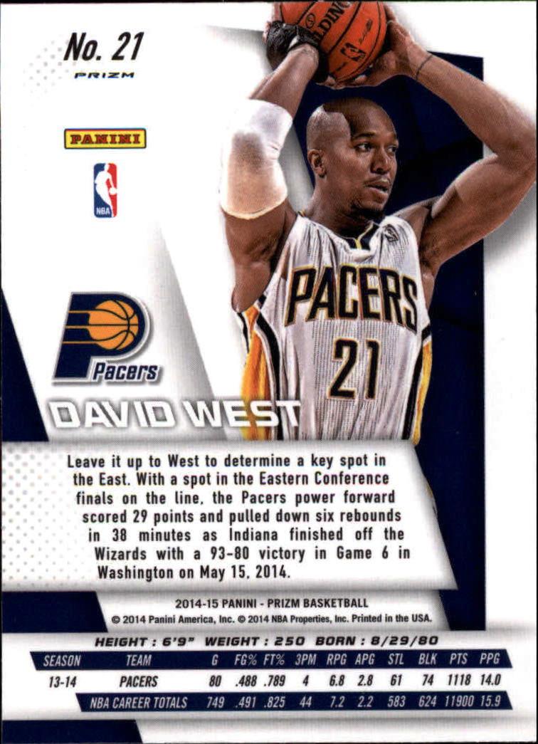 Panini Prizm Prizms 2014-15 verde TÚ ELIGES - Imagen 13 de 166