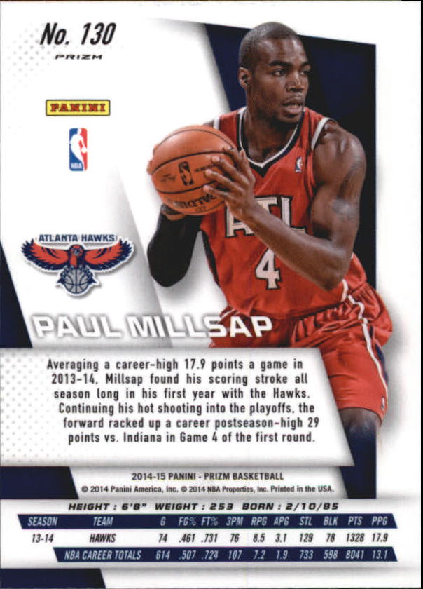 B3056- 2014-15 Panini Prizm Bk #s 1-300 +Inserts -You Pick- 15+ FREE US SHIP - Picture 457 of 457