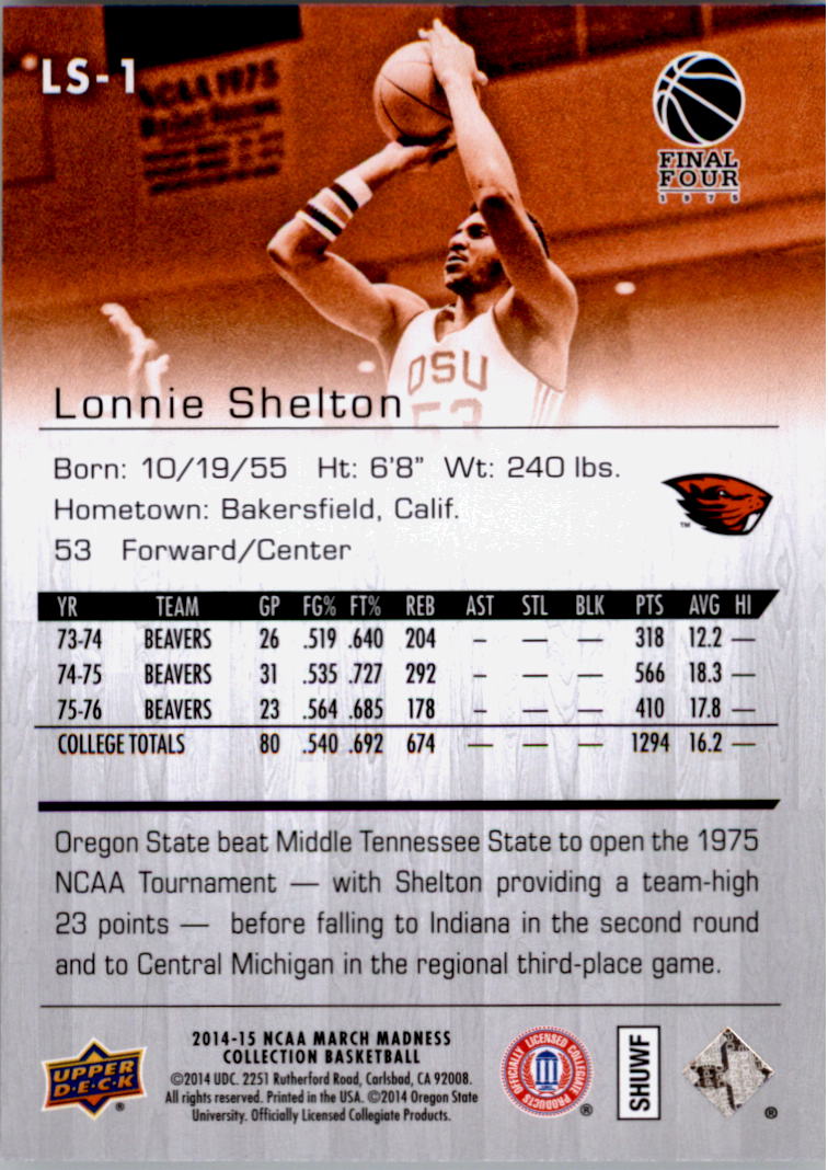 Collezione Upper Deck March Madness 2014-15 SCEGLI TU - Foto 247 di 371