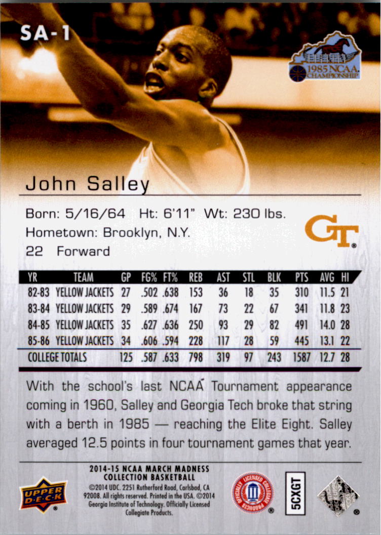 Collezione Upper Deck March Madness 2014-15 SCEGLI TU - Foto 299 di 371