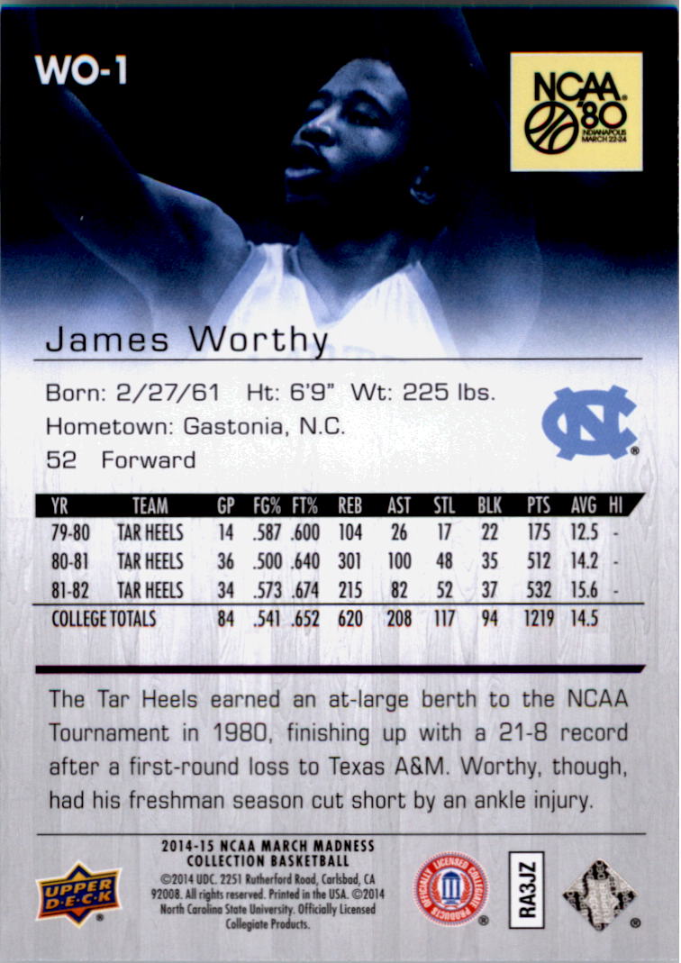 Collezione Upper Deck March Madness 2014-15 SCEGLI TU - Foto 367 di 371