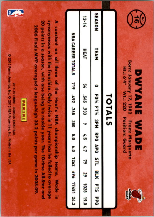 Dwyane Wade cards (2004-2022) Heat Bulls Marquette - You Choose - Picture 166 of 232