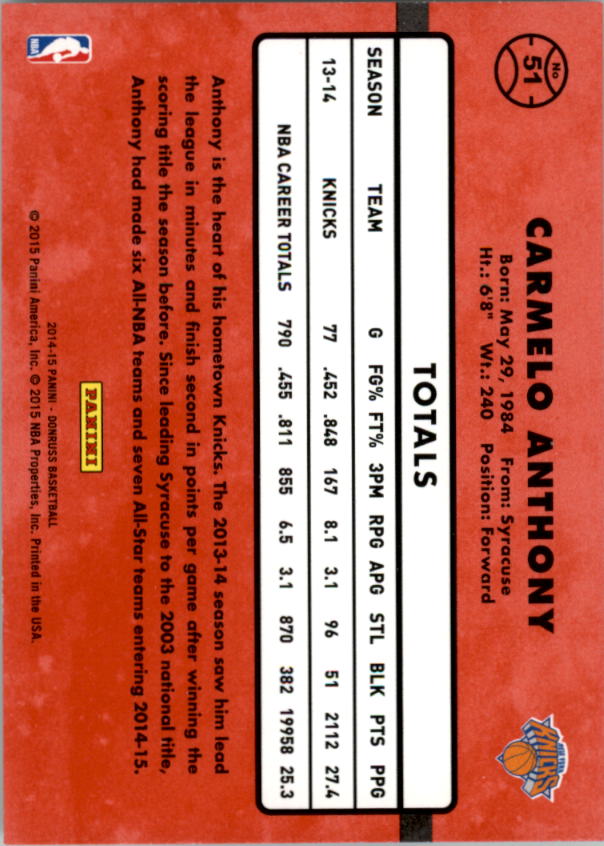 Carmelo Anthony cards (2004-2023) Nuggets Thunder Knicks Blazers - You Choose - Bild 180 von 284
