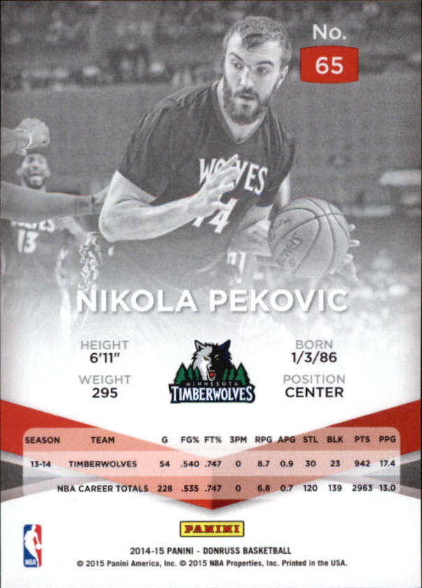 B0435- 2014-15 Elite Basketball Card #s 1-100 -You Pick- 15+ FREE US SHIP - Picture 99 of 133