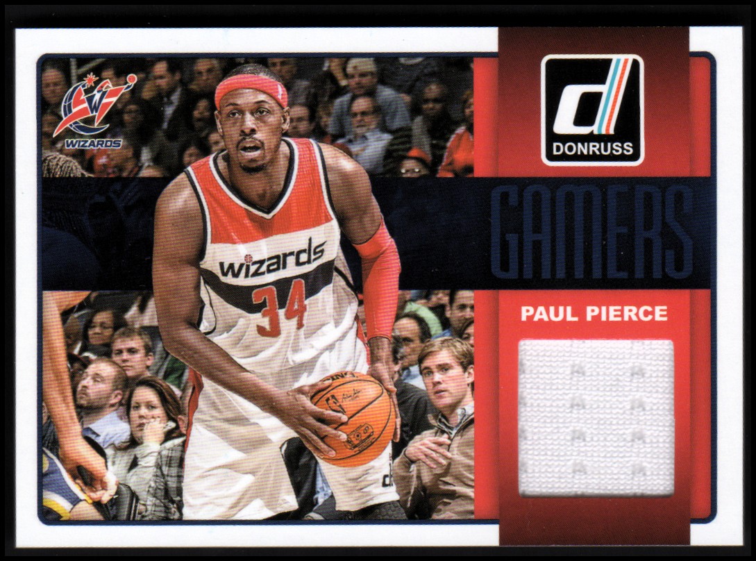 2014-15 Donruss Gamers Jerseys #31 Paul Pierce