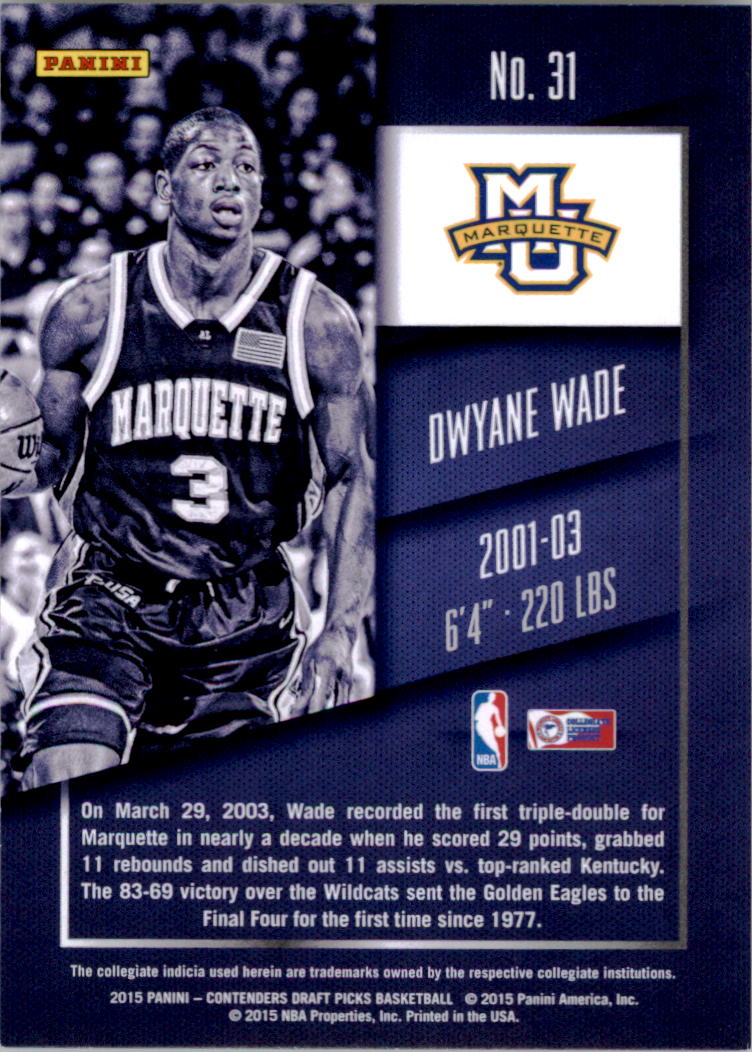 Dwyane Wade cards (2004-2022) Heat Bulls Marquette - You Choose - Picture 182 of 232