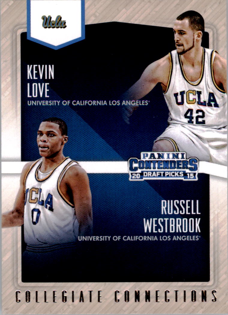 スポーツ選手 Kevin Love Contenders Optic Gold SP 2015-16 Panini Contenders Draft Picks Collegiate Connections #22