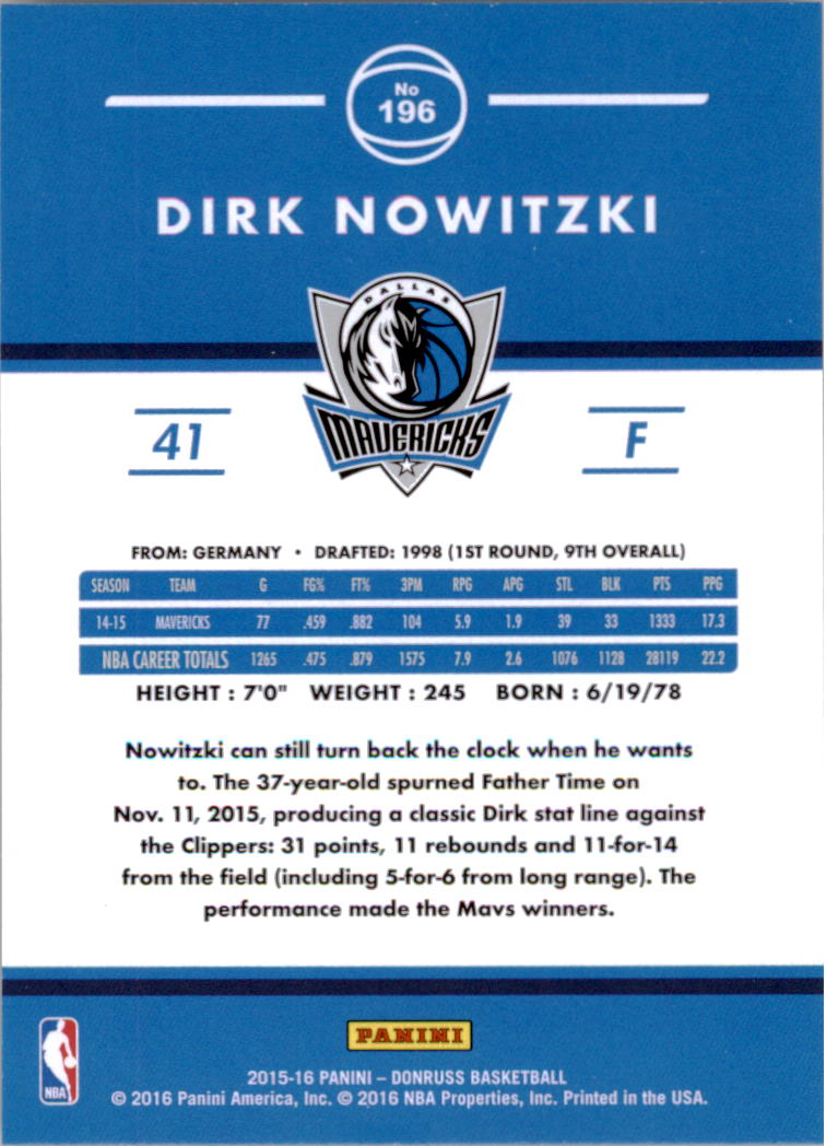 Dirk Nowitzki cards (1999-2021) Mavericks - You Choose - Bild 219 von 266