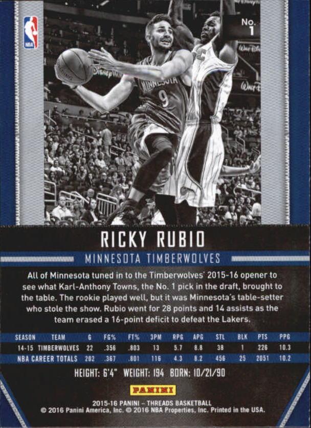 A0774- 2015-16 Panini Threads BK #S 1-331 + Einsätze -du Pick- 15 + Gratis US - Bild 3 von 386