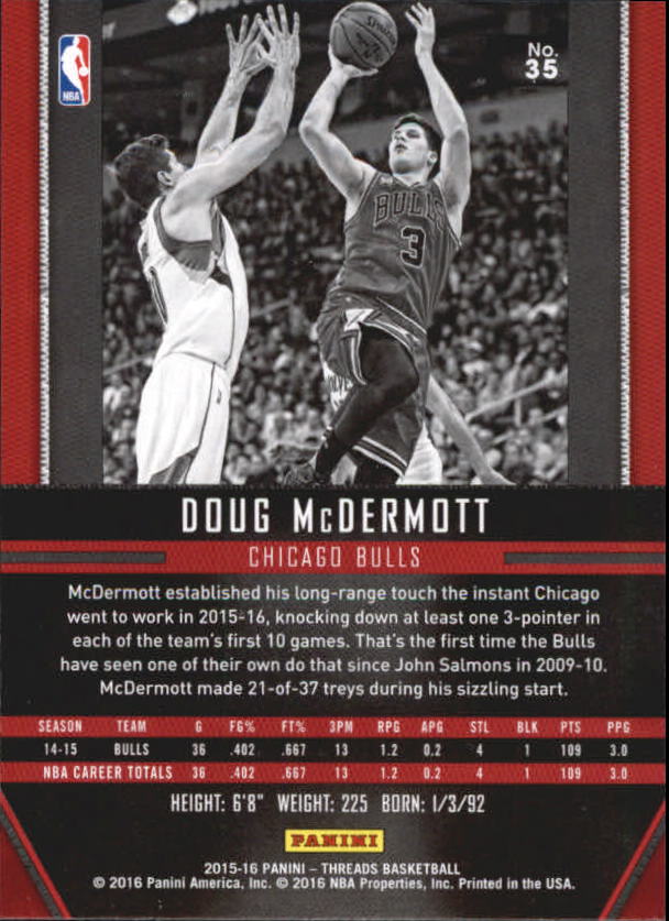 A0774- 2015-16 Panini Threads BK #S 1-331 + Einsätze -du Pick- 15 + Gratis US - Bild 71 von 386