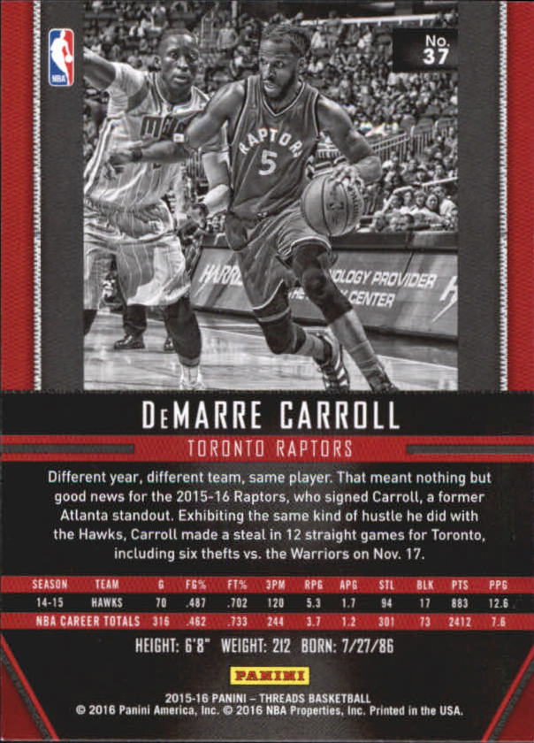 A0774- 2015-16 Panini Threads BK #S 1-331 + Einsätze -du Pick- 15 + Gratis US - Bild 75 von 386