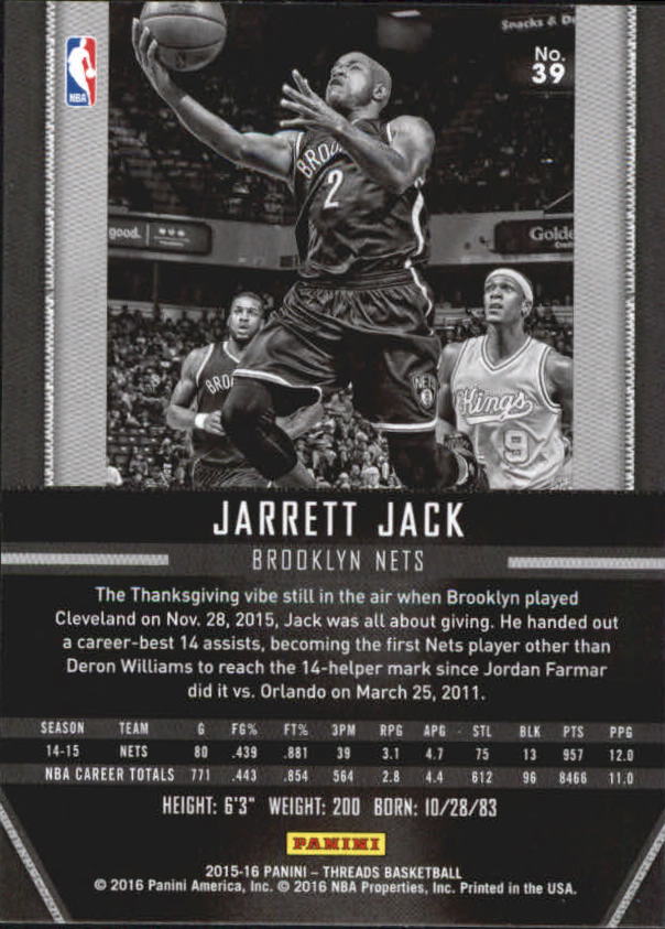 A0774- 2015-16 Panini Threads BK #S 1-331 + Einsätze -du Pick- 15 + Gratis US - Bild 79 von 386