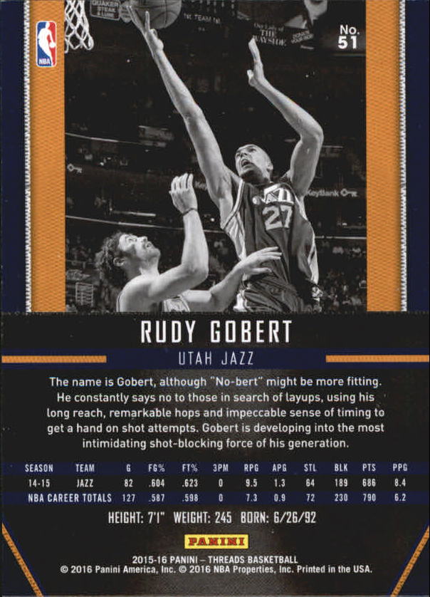 A0774- 2015-16 Panini Threads BK #S 1-331 + Einsätze -du Pick- 15 + Gratis US - Bild 103 von 386