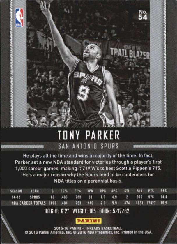 A0774- 2015-16 Panini Threads BK #S 1-331 + Einsätze -du Pick- 15 + Gratis US - Bild 109 von 386
