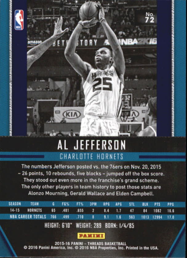 A0774- 2015-16 Panini Threads BK #S 1-331 + Einsätze -du Pick- 15 + Gratis US - Bild 145 von 386