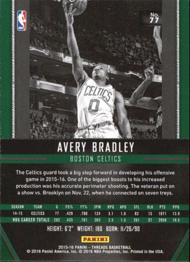 A0774- 2015-16 Panini Threads BK #S 1-331 + Einsätze -du Pick- 15 + Gratis US - Bild 155 von 386