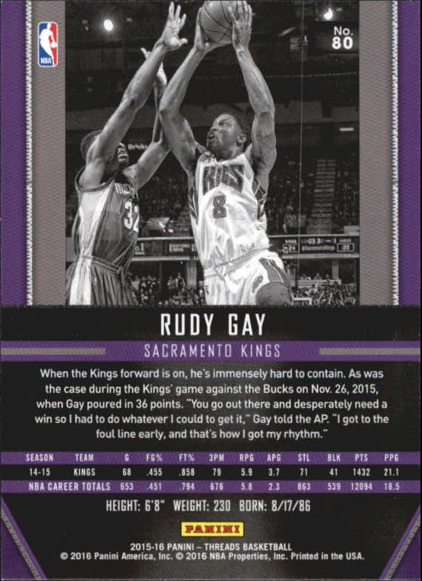 A0774- 2015-16 Panini Threads BK #S 1-331 + Einsätze -du Pick- 15 + Gratis US - Bild 161 von 386
