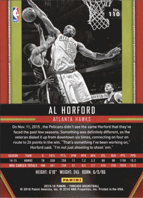 A0774- 2015-16 Panini Threads BK #S 1-331 + Einsätze -du Pick- 15 + Gratis US - Bild 221 von 386