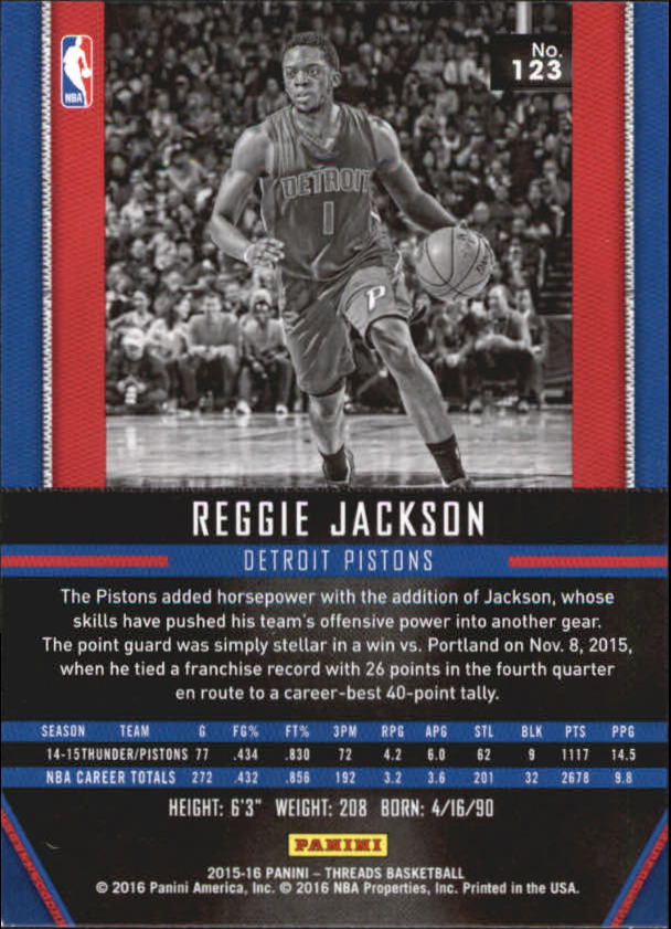 A0774- 2015-16 Panini Threads BK #S 1-331 + Einsätze -du Pick- 15 + Gratis US - Bild 245 von 386