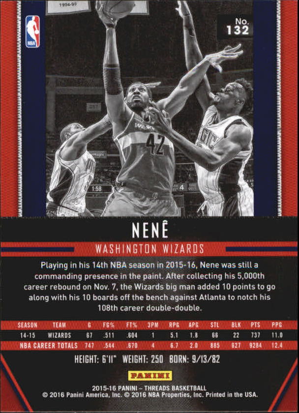 A0774- 2015-16 Panini Threads BK #S 1-331 + Einsätze -du Pick- 15 + Gratis US - Bild 263 von 386