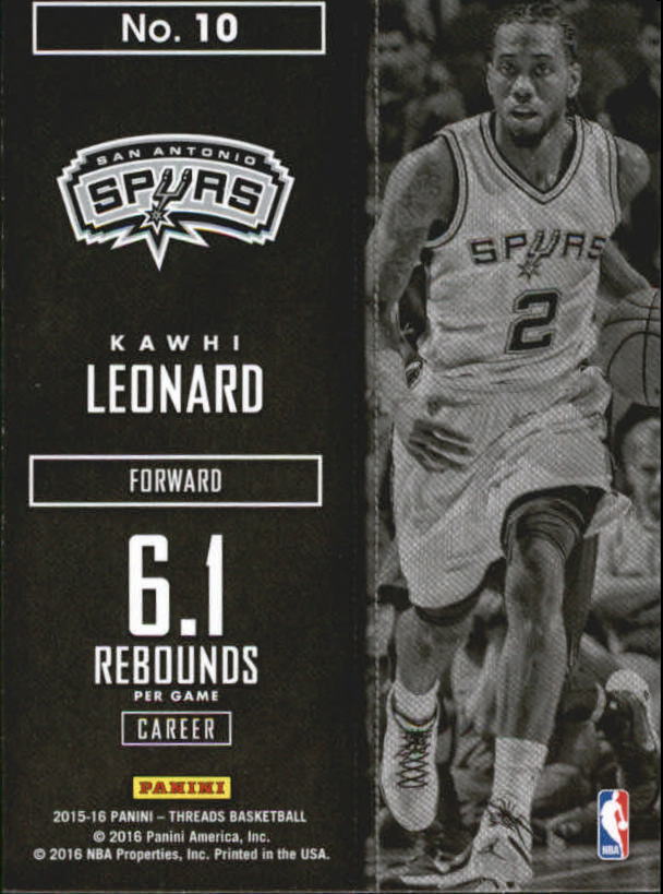 A0774- 2015-16 Panini Threads BK #S 1-331 + Einsätze -du Pick- 15 + Gratis US - Bild 366 von 386