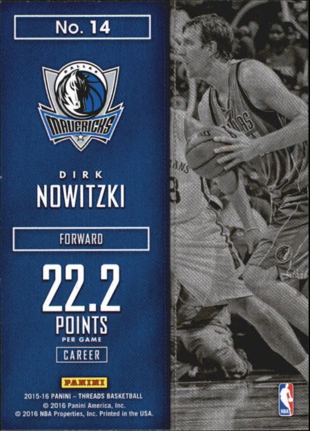 A0774- 2015-16 Panini Threads BK #S 1-331 + Einsätze -du Pick- 15 + Gratis US - Bild 370 von 386
