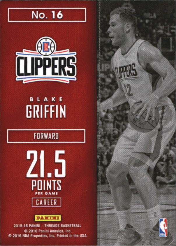 A0774- 2015-16 Panini Threads BK #S 1-331 + Einsätze -du Pick- 15 + Gratis US - Bild 372 von 386