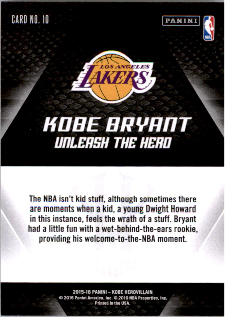 2015-16 Panini HV KB20 Desata al héroe Kobe Bryant que elijas - Imagen 21 de 43