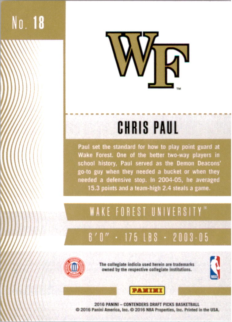 Chris Paul cards (2006-2023) Suns Thunder Rockets Clippers Hornets - You Choose - Picture 127 of 203