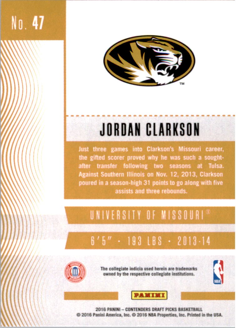 A6849- 2016-17 Panini Contenders Draft Picks BK -You Pick- 15+ FREE US SHIP - Picture 71 of 342