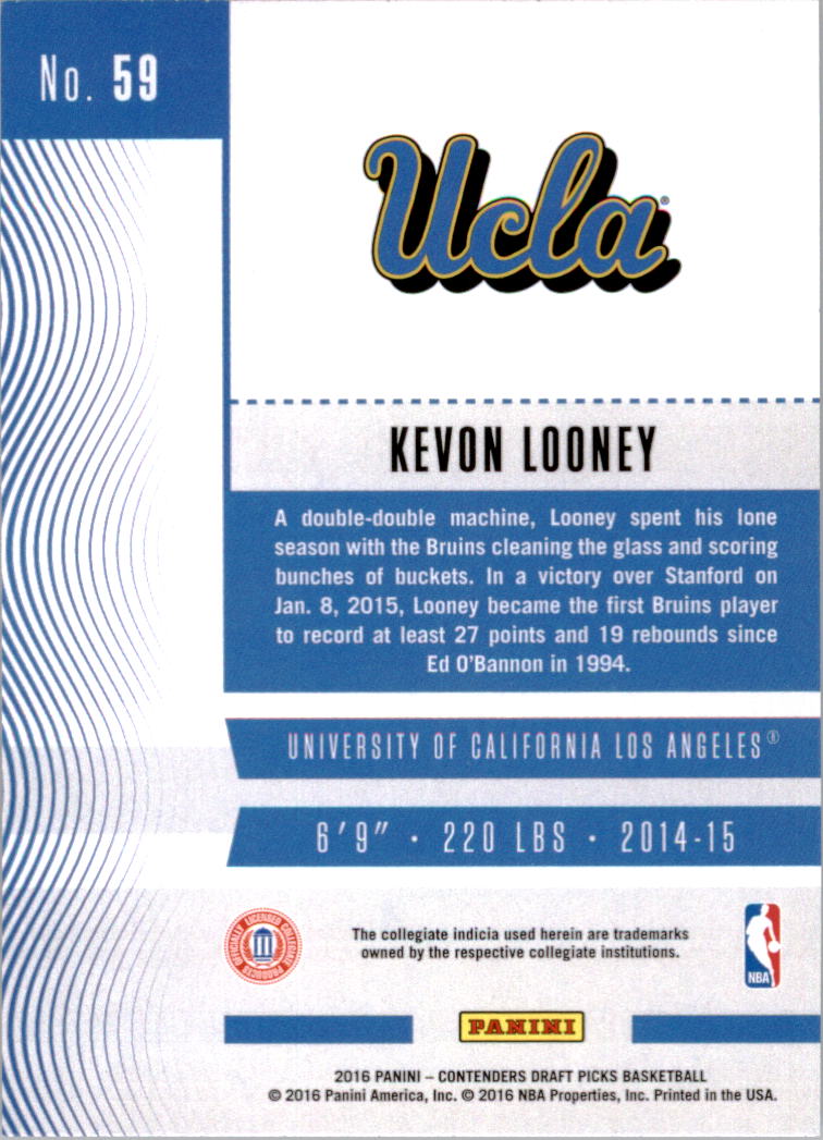 A6849- 2016-17 Panini Contenders Draft Picks BK -You Pick- 15+ FREE US SHIP - Picture 91 of 342