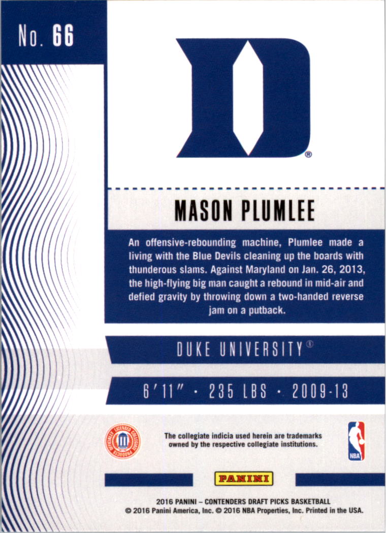A6849- 2016-17 Panini Contenders Draft Picks BK -You Pick- 15+ FREE US SHIP - Picture 103 of 342