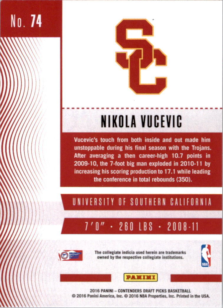 A6849- 2016-17 Panini Contenders Draft Picks BK -You Pick- 15+ FREE US SHIP - Picture 113 of 342