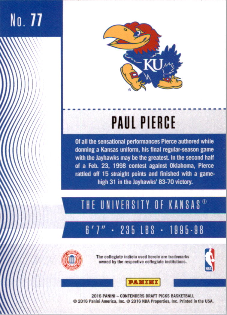 Paul Pierce cards (1999-2021) Celtics Nets - You Choose - Bild 348 von 360