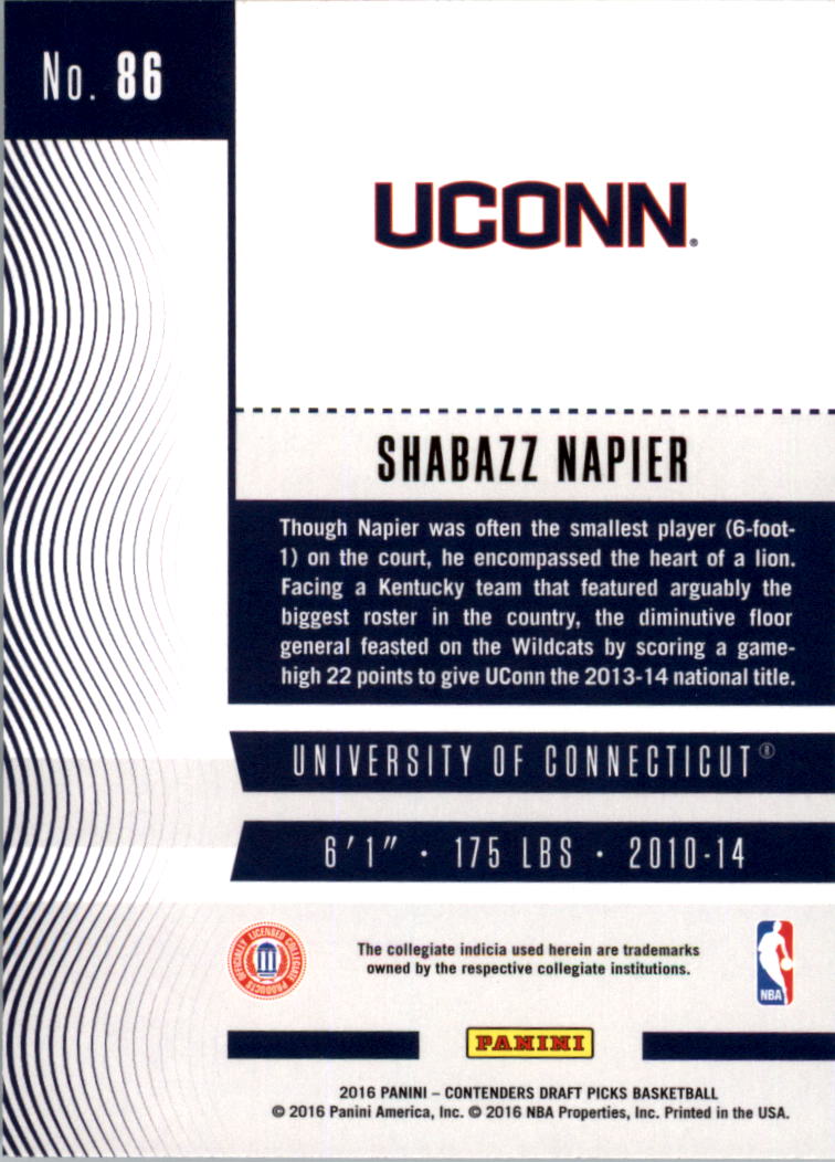 A6849- 2016-17 Panini Contenders Draft Picks BK -You Pick- 15+ FREE US SHIP - Picture 131 of 342