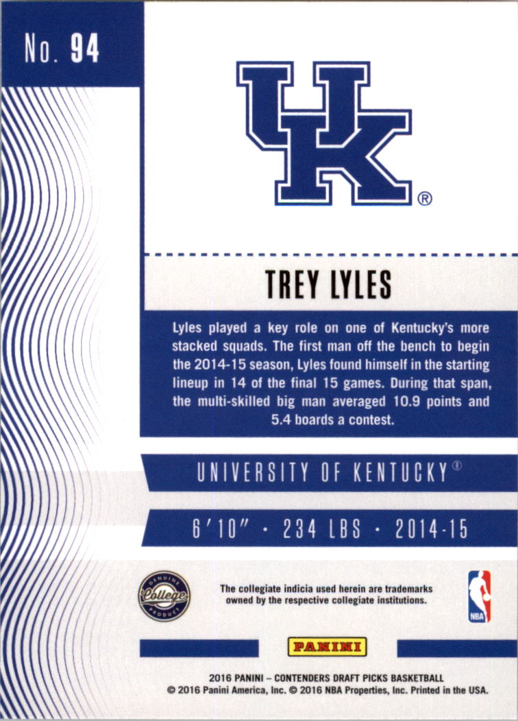 A6849- 2016-17 Panini Contenders Draft Picks BK -You Pick- 15+ FREE US SHIP - Picture 145 of 342