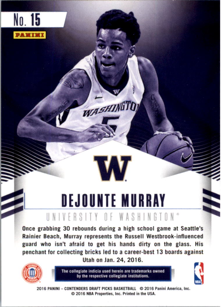 A6849- 2016-17 Panini Contenders Draft Picks BK -You Pick- 15+ FREE US SHIP - Picture 179 of 342