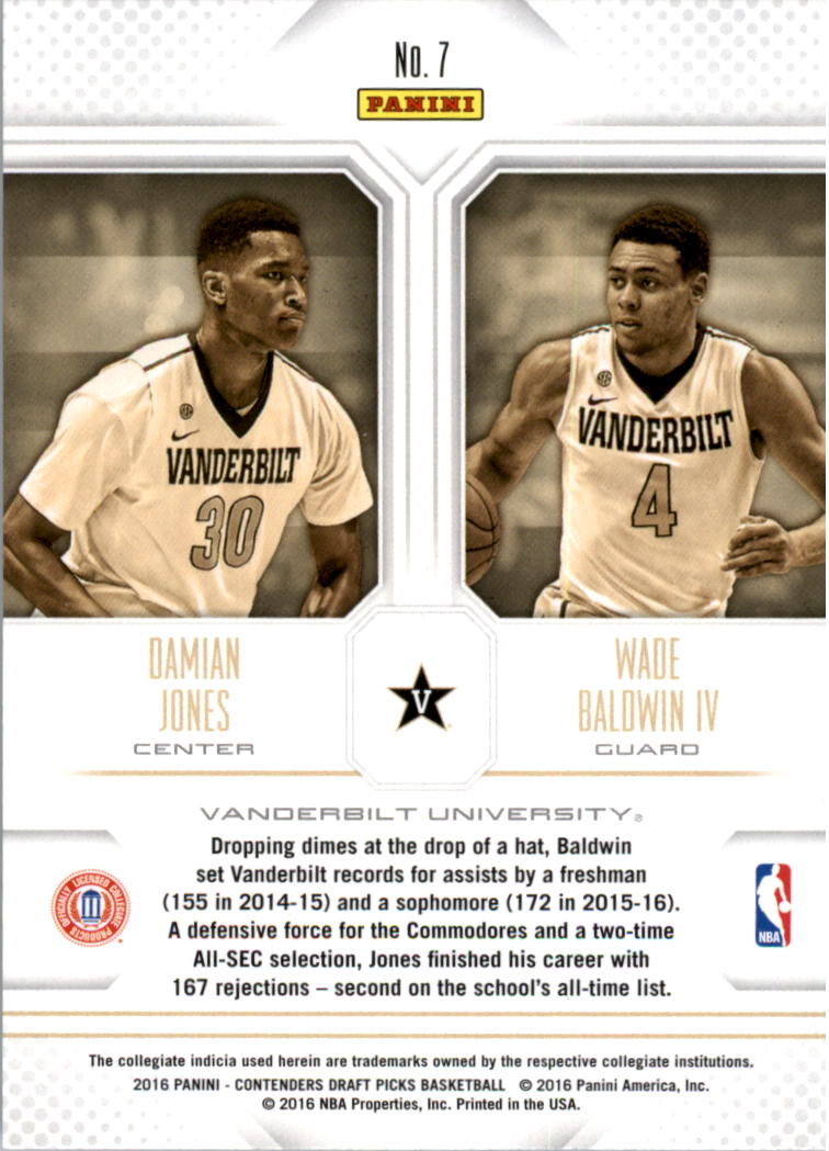 A6849- 2016-17 Panini Contenders Draft Picks BK -You Pick- 15+ FREE US SHIP - Picture 201 of 342