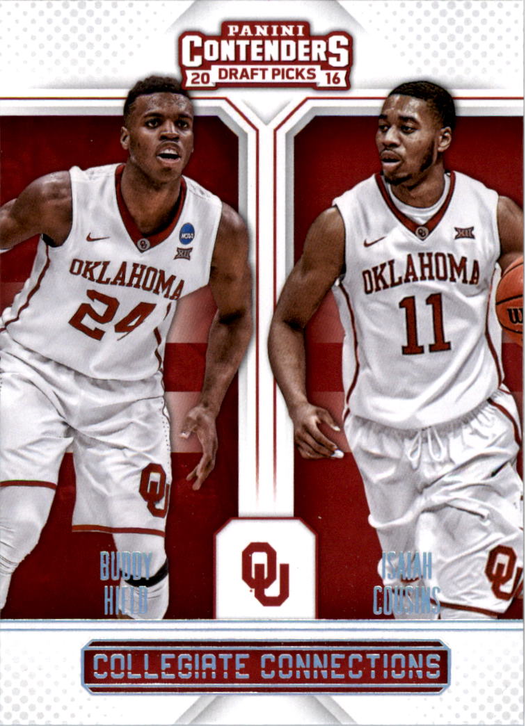 2016-17 Panini Contenders Draft Picks Collegiate Connections #10 Buddy Hield/Isaiah Cousins